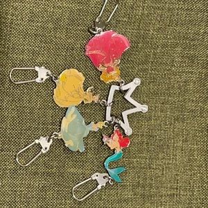 Vintage Disney Princess keychain